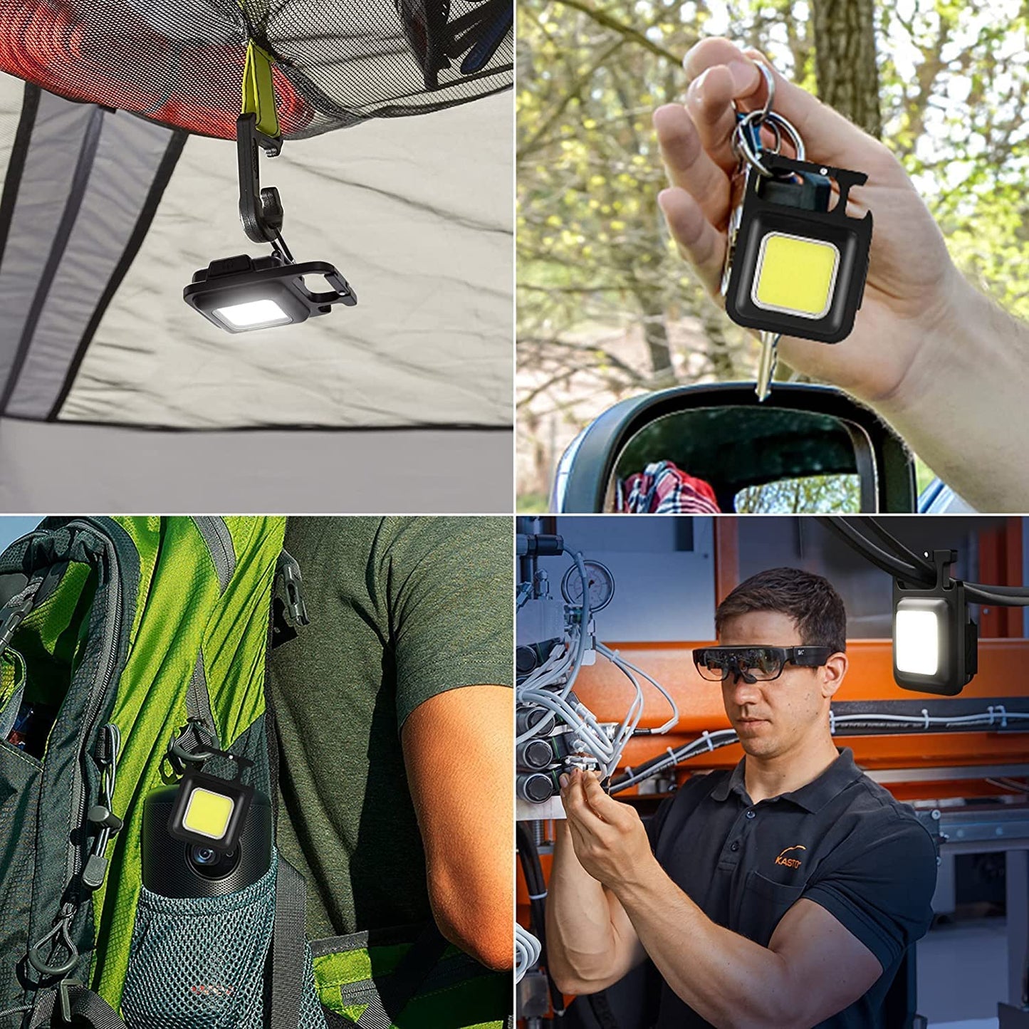 Led Rechargeable Keychain Light
