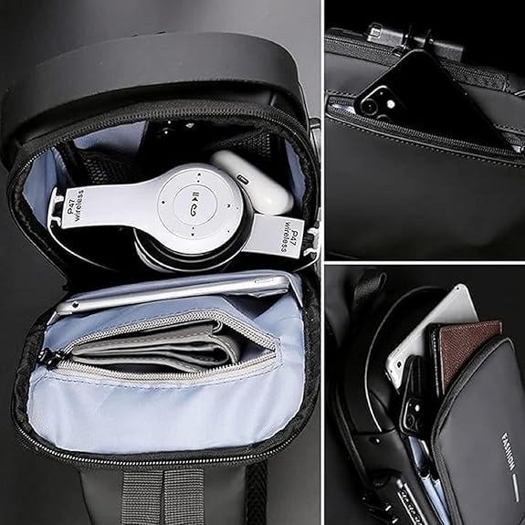 USB Sling Chest Bag