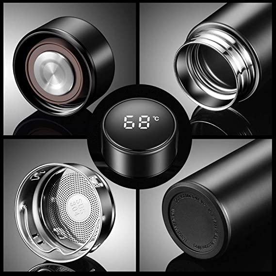 Smart LED Display Temperature Bottle