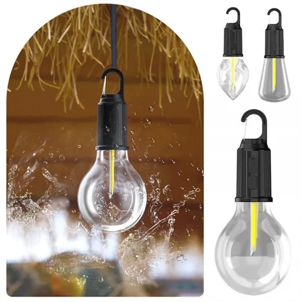 Unbreakable Hanging Clip Bulb Portable & Rechargeable