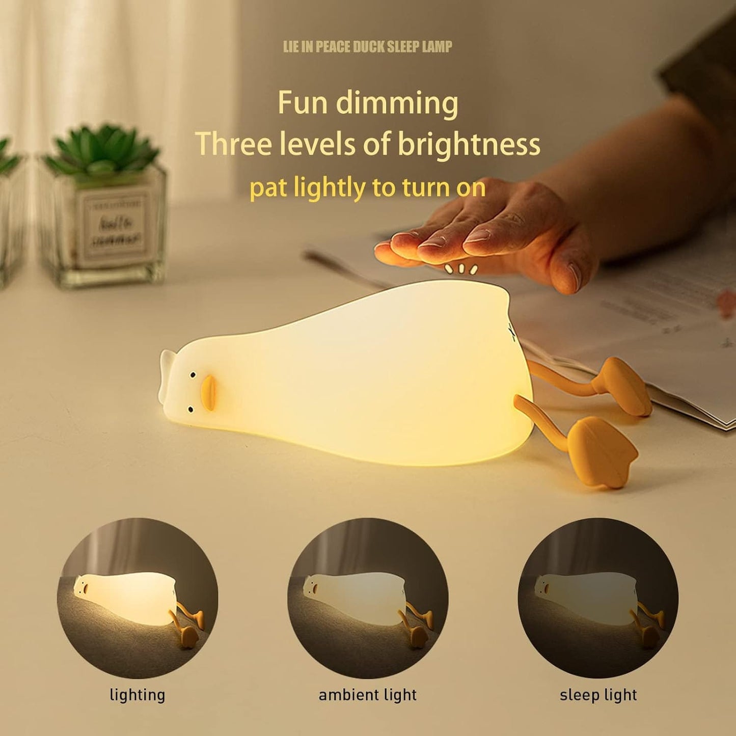 SLEEPING DUCK NIGHT LAMP