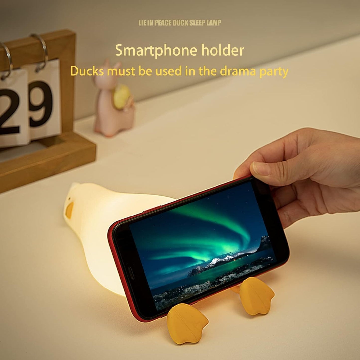 SLEEPING DUCK NIGHT LAMP