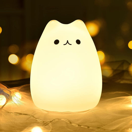 SILICONE CAT NIGHT LIGHT