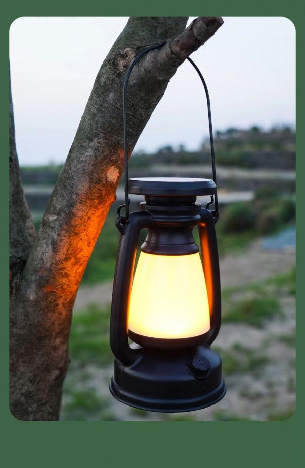 RECHARGEABLE SOLAR CAMPING LANTERN LIGHT (LY16A)