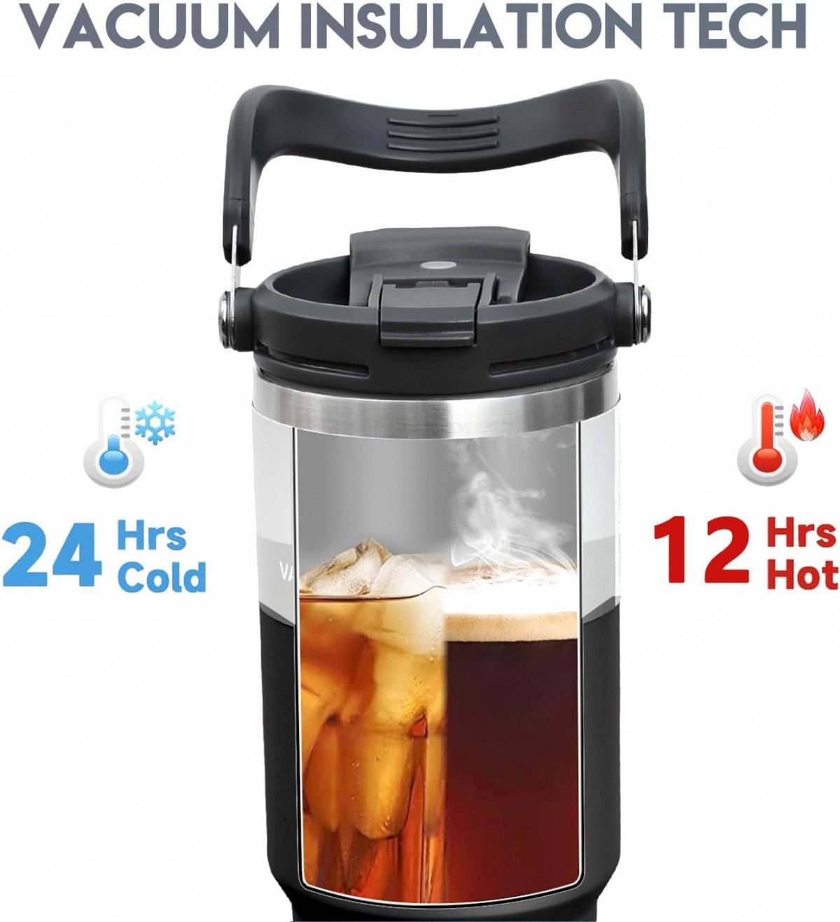 VACUUM THERMOS TUMBLER BOTTLE (890 ML)