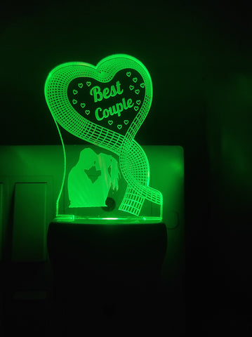 Best Couple Design Led Lamp