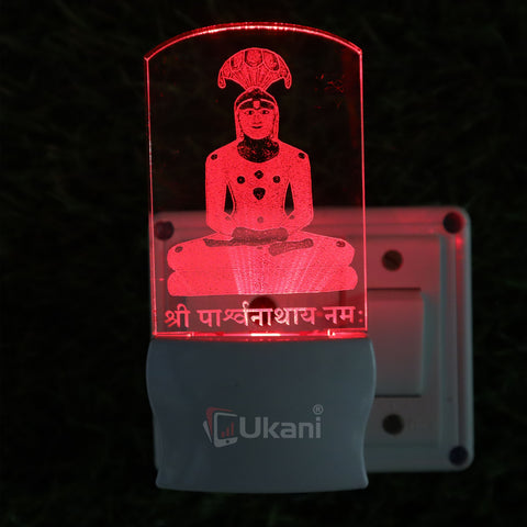 Shree Parshvnathji God Design Led Lamp
