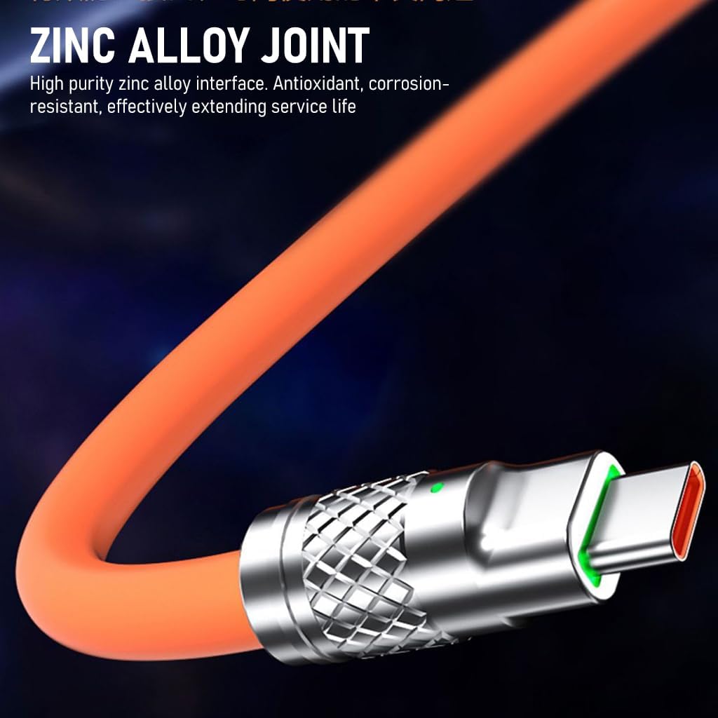 3 In 1 Fast Charging Data Cable,120W