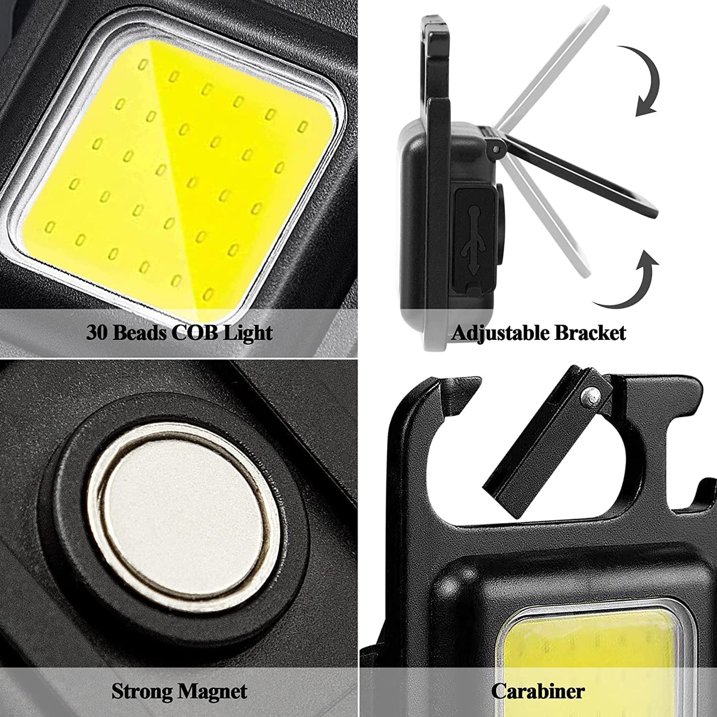 Led Rechargeable Keychain Light