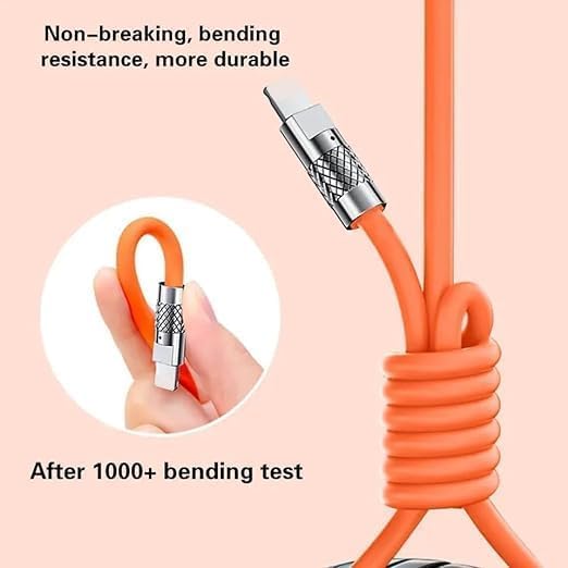 3 In 1 Fast Charging Data Cable,120W