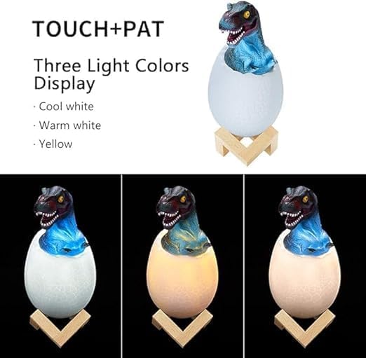 3D DINOSAURS LIGHT WITH REMOTE