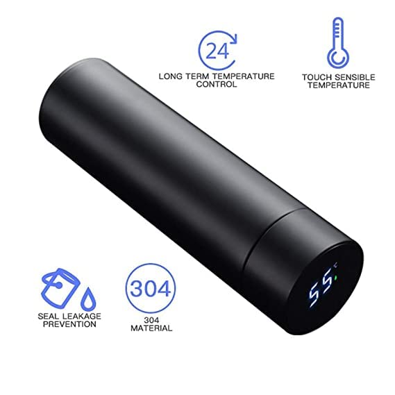 Smart LED Display Temperature Bottle