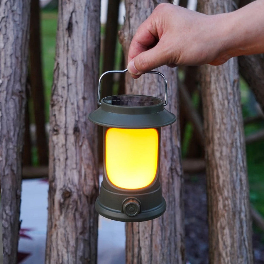 PORTABLE RECHARGEABLE SOLAR LANTERN LIGHT