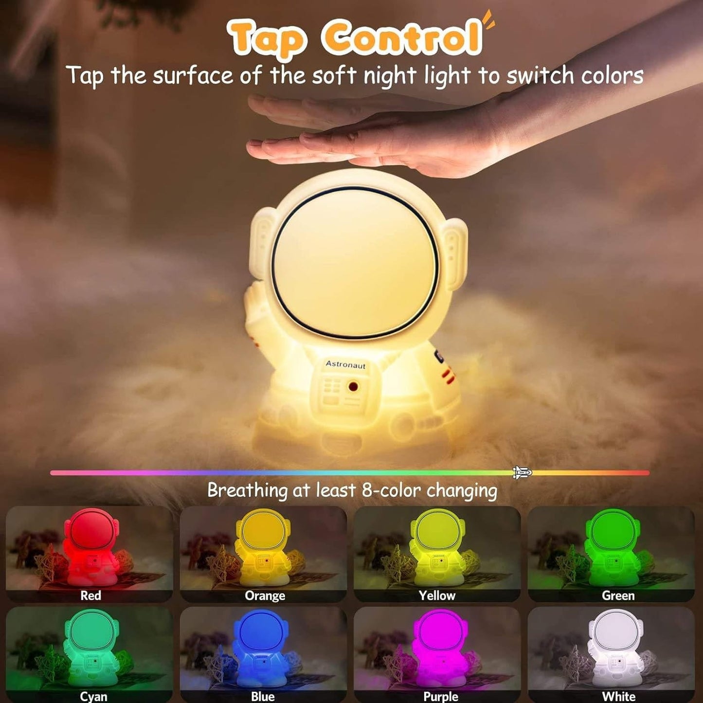 ASTRONUT SILICONE NIGHT LIGHT