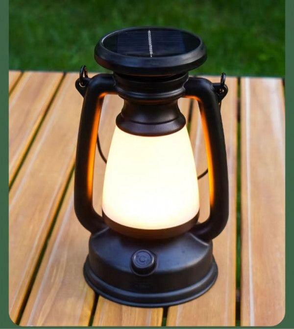 RECHARGEABLE SOLAR CAMPING LANTERN LIGHT (LY16A)