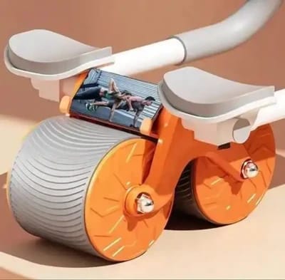 ABDOMINAL ROLLER FOR TRAINING WITH TIMER