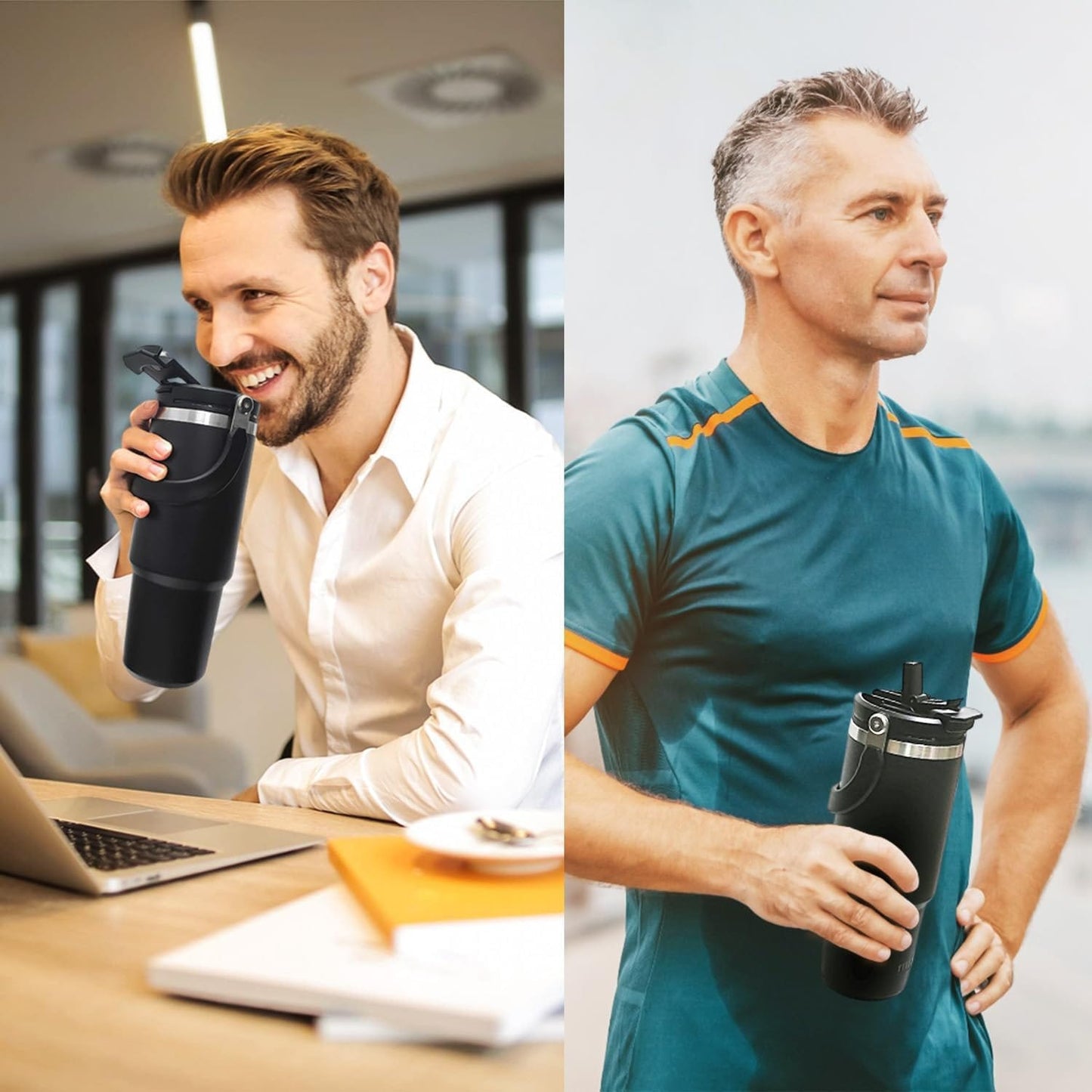 VACUUM THERMOS TUMBLER BOTTLE (890 ML)