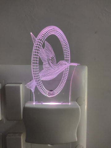 Flamingo Birds Design Led Lamp