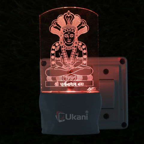 Shree Parshvnath God (Gujarati) Led Lamp