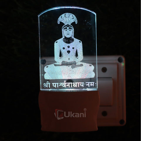 Shree Parshvnathji God Design Led Lamp